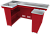Кассовый бокс КБ-1,9-2Н двойной накопитель (красный)