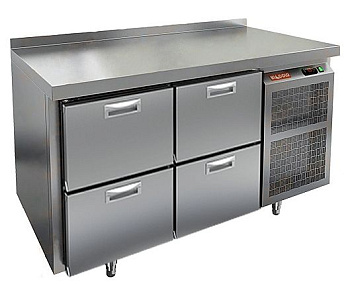 BN 22/BT стол охл. (-10-18), 4 ящика, 1390х500х850мм, HICOLD RUS