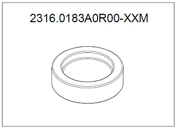 магнитный держатель стакана для Mignon Single Dose 2316.0183A0R00-XXM