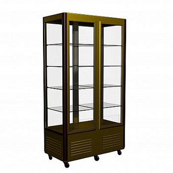 Шкаф холодильный Полюс D4 VM 800-1 (R800C) (цвет по схеме, 4 дв, решетки)