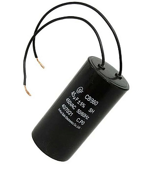 Конденсатор CBB60 45uF, 450V, без ГТД