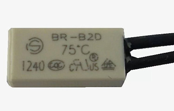 Датчик температуры 75 °C  br-b20, br-b2d, без ГТД